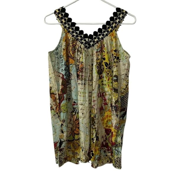 Chaudry Floral Print Sleeveless Top(Size Medium) - Picture 3 of 7